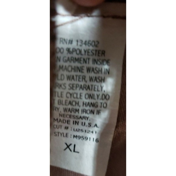 Lavish size XL light cocoa lace poncho/tank ladies top USA - Picture 4 of 10